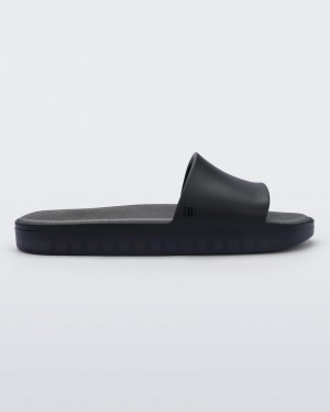 Black Women's Melissa Beach Slides | QIYE-16235 | USA