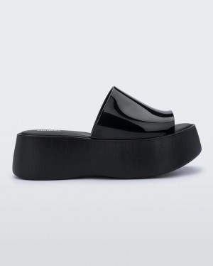 Black Women's Melissa Becky Slides | VLQB-57436 | USA