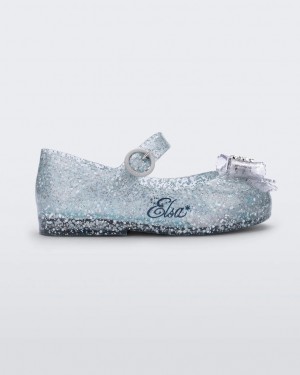 Blue Baby Melissa Mini Disney Sweet Love Princess Flats | XKJM-21795 | USA