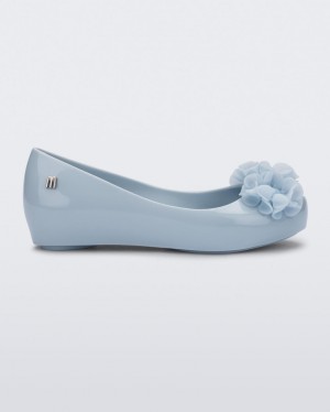 Blue Kids' Melissa Mini Ultragirl Springtime Flats | TLZP-84352 | USA