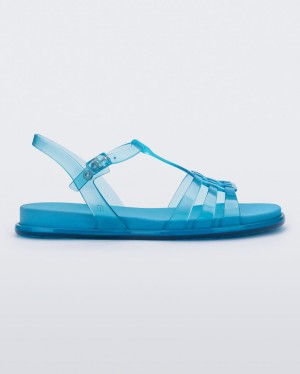 Blue Women's Melissa Party Sandals | KNEJ-28947 | USA