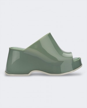 Green Women's Melissa Patty Platforms | AWNI-37120 | USA