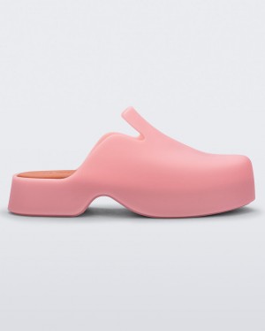 Pink Orange Women's Melissa Zoe Mules | EYKJ-46257 | USA