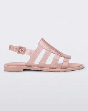 Pink Women's Melissa Boemia Sandals | WXRH-21659 | USA