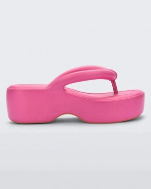 Pink Women's Melissa Free Platform Platforms | IAGT-43798 | USA