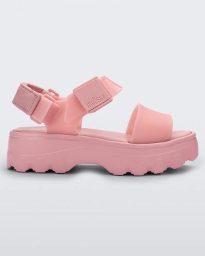 Pink Women's Melissa Kick Off Sandals | NVSC-68470 | USA