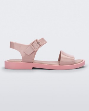 Pink Women's Melissa Mar Sandals | OCMY-58093 | USA