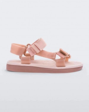 Pink Women's Melissa Rider Papete Sandals | TQWL-52047 | USA