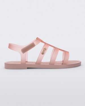 Pink Women's Melissa Sun Rodeo Sandals | NRCJ-82015 | USA