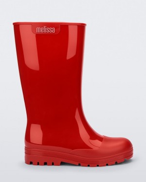 Red Women's Melissa Welly Boots | XQYR-06829 | USA