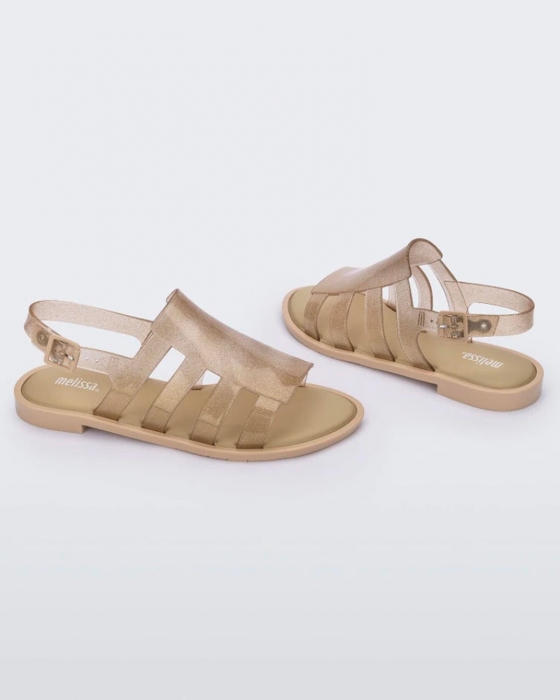 Beige Women's Melissa Boemia Sandals | BRYP-12748 | USA