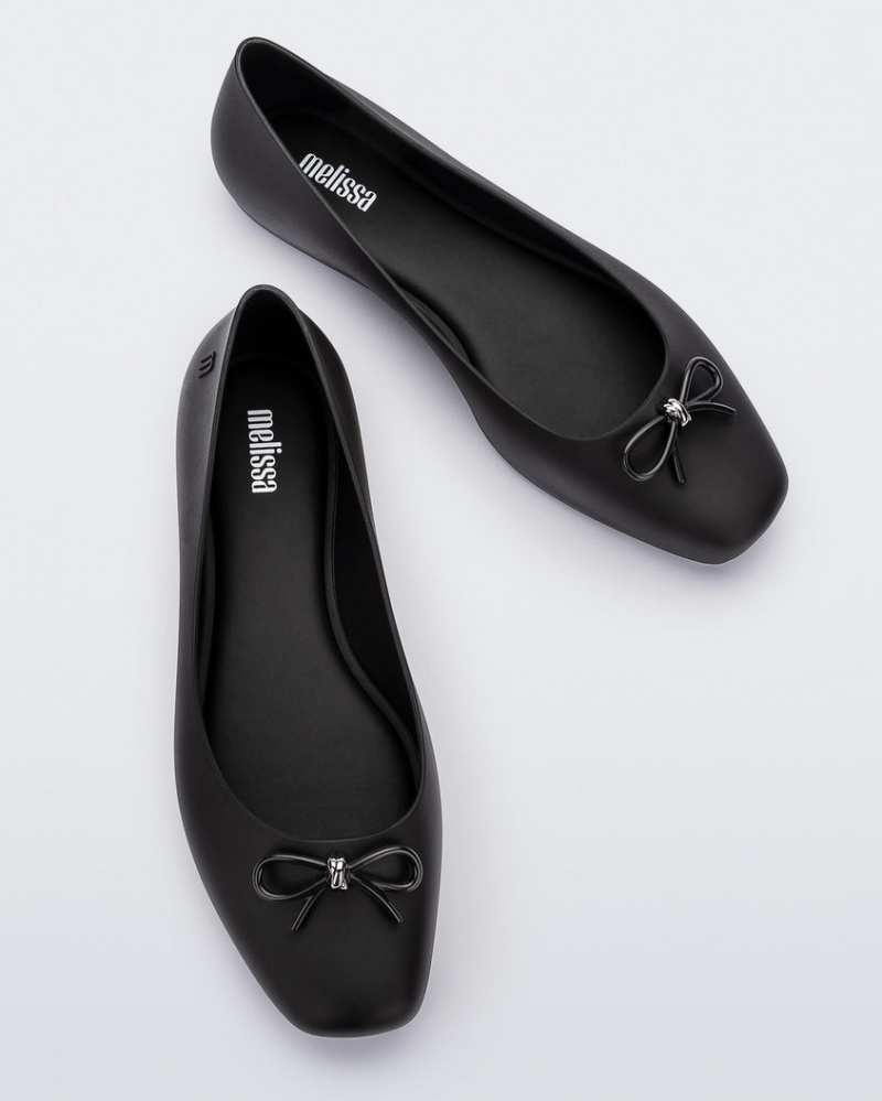 Black Women's Melissa Aura Basic Flats | DKXF-50967 | USA