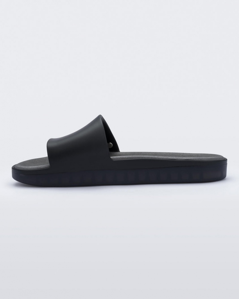 Black Women's Melissa Beach Slides | QIYE-16235 | USA