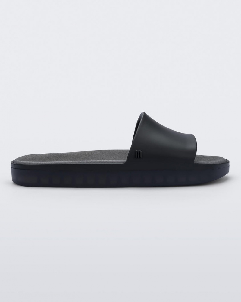 Black Women\'s Melissa Beach Slides | QIYE-16235 | USA