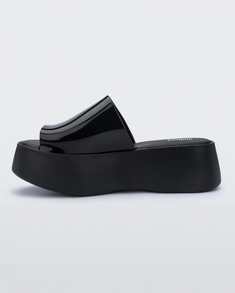 Black Women's Melissa Becky Slides | VLQB-57436 | USA