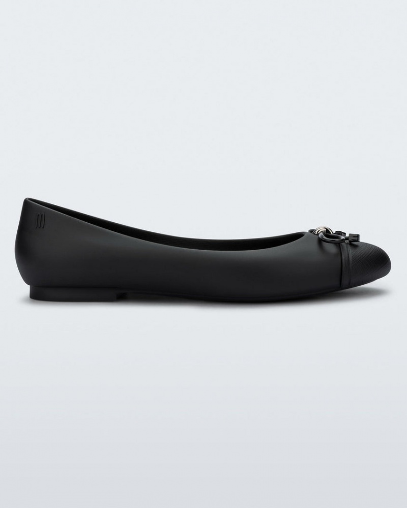 Black Women\'s Melissa Doll Flats | TDZR-48631 | USA