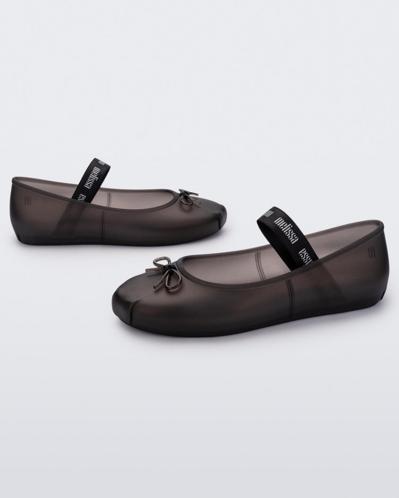 Black Women's Melissa Sophie Flats | YKFQ-68091 | USA