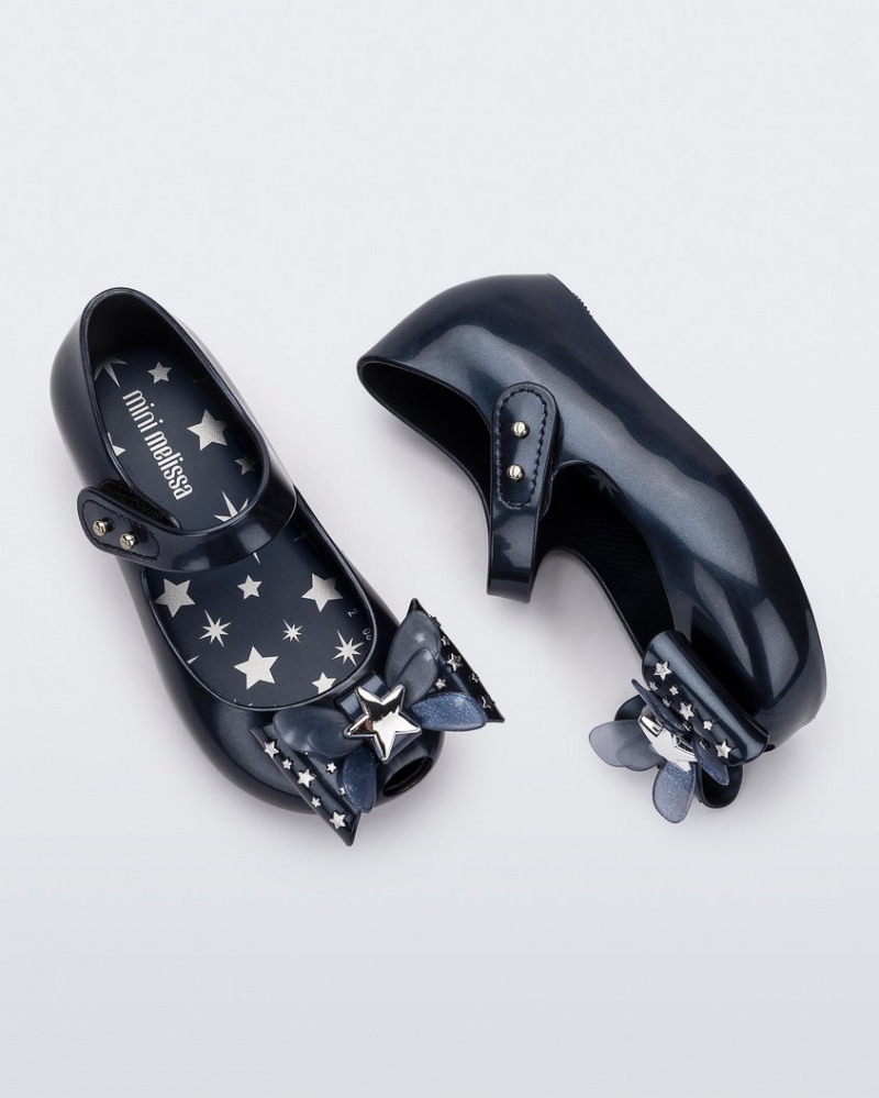 Blue Baby Melissa Mini Ultragirl Star Flats | ZPJL-02895 | USA