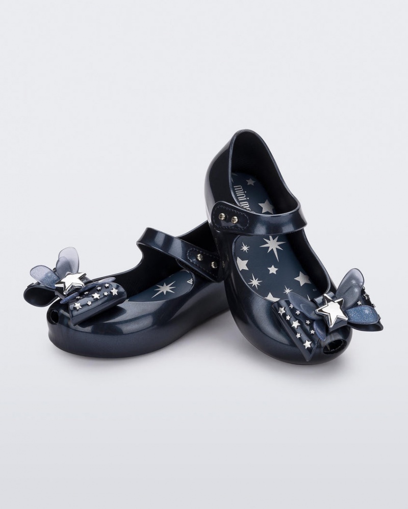 Blue Baby Melissa Mini Ultragirl Star Flats | ZPJL-02895 | USA