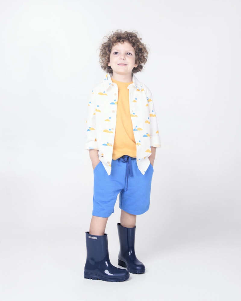 Blue Kids' Melissa Mini Welly Boots | VWMB-50917 | USA