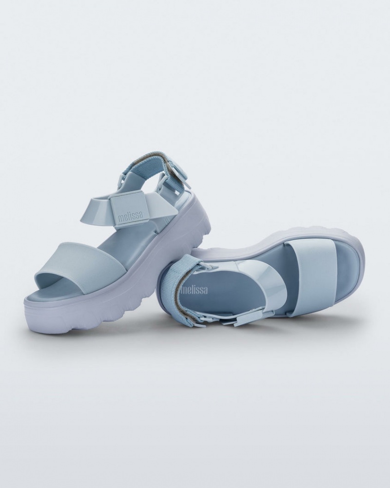 Blue Women's Melissa Kick Off Sandals | HGVP-90364 | USA