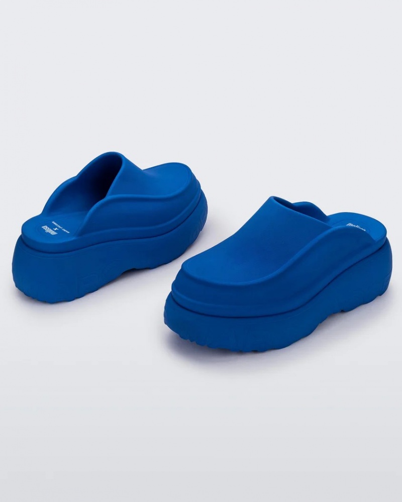 Blue Women's Melissa MARC JACOBS Clogs | SJIY-94506 | USA