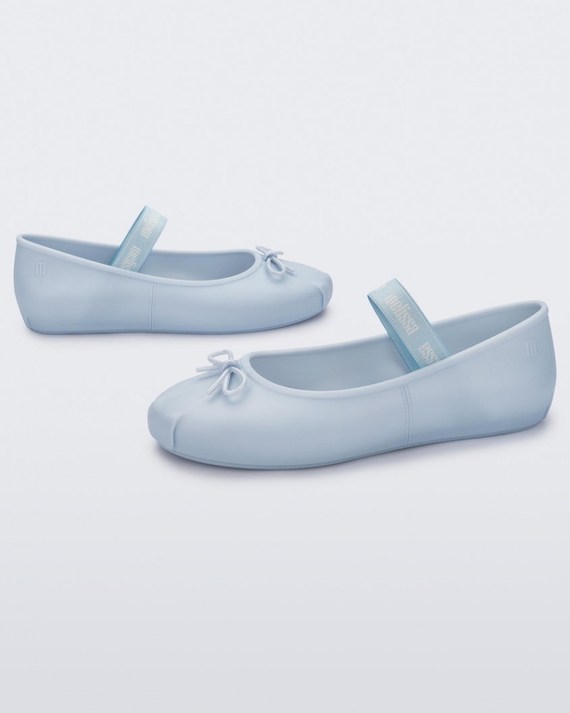 Blue Women's Melissa Sophie Flats | GZRE-82031 | USA