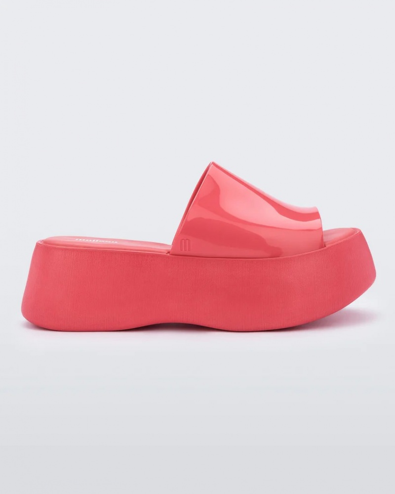 Bright Pink Women\'s Melissa Becky Platforms | KUPH-25614 | USA