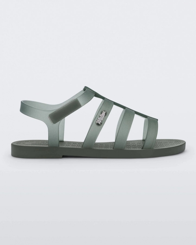 Green Grey Women\'s Melissa Sun Rodeo Sandals | KGIH-53702 | USA