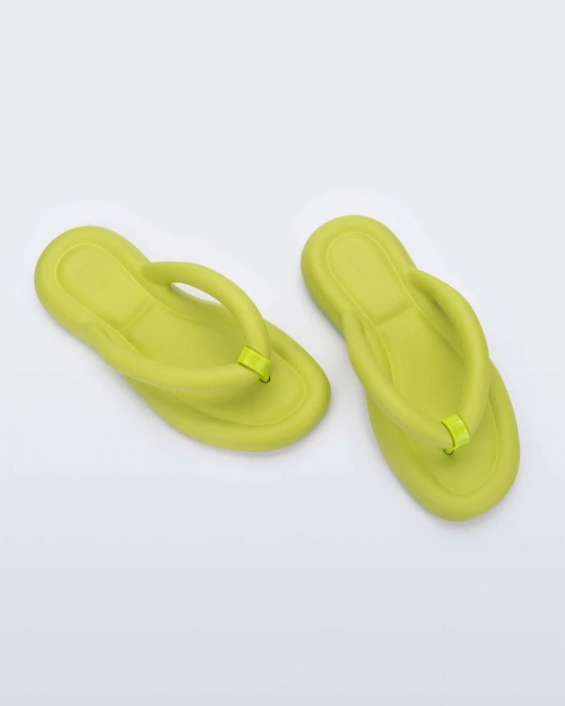 Green Women's Melissa Free Flip Flops | LPBU-14927 | USA