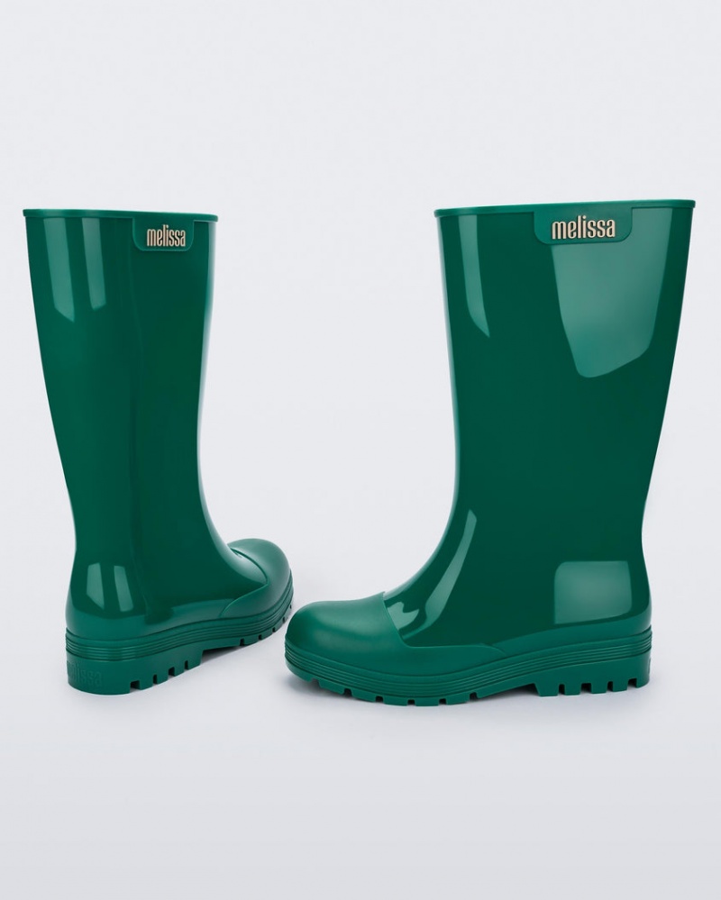 Green Women's Melissa Welly Boots | GXEY-87219 | USA