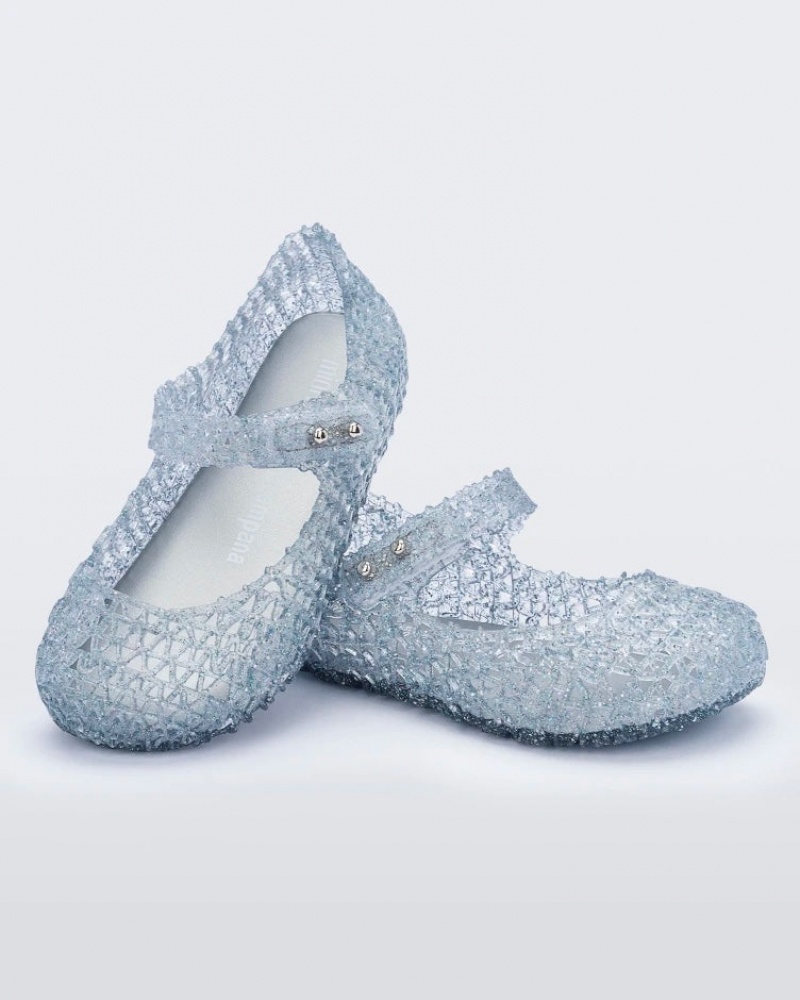 Grey Baby Melissa Mini Campana Flats | XEJQ-01934 | USA