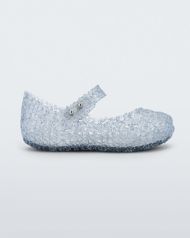 Grey Baby Melissa Mini Campana Flats | XEJQ-01934 | USA