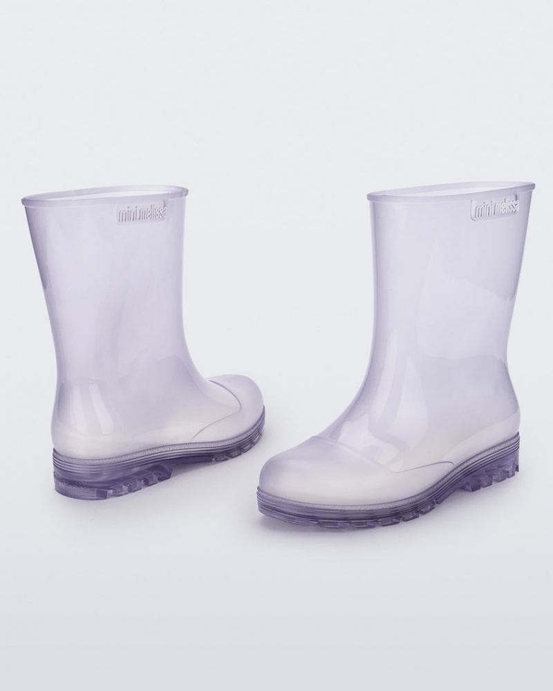 Grey Kids' Melissa Mini Welly Boots | VTEG-41625 | USA