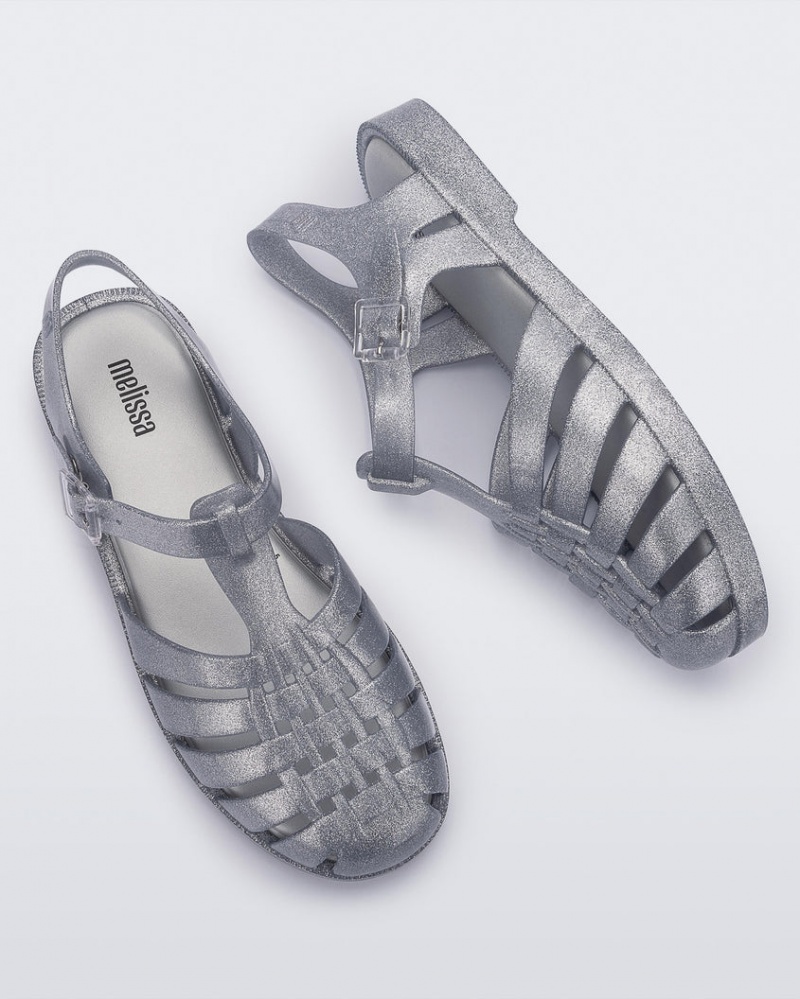 Grey Women's Melissa Possession Sandals | TFMG-28563 | USA