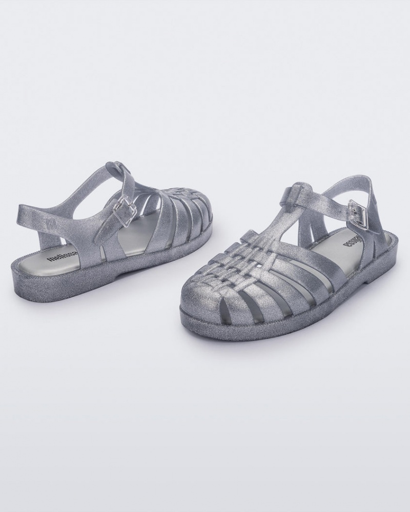 Grey Women's Melissa Possession Sandals | TFMG-28563 | USA