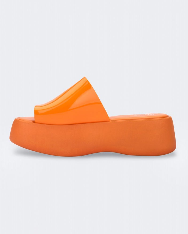 Orange Women's Melissa Becky Slides | SNQG-41672 | USA