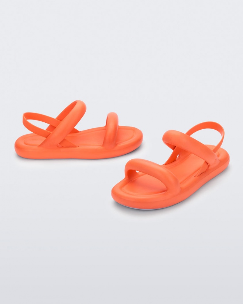 Orange Women's Melissa Free Bloom Sandals | CNYD-21387 | USA