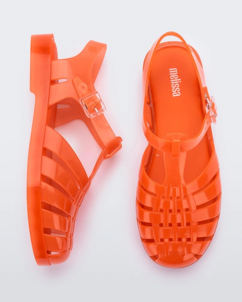 Orange Women's Melissa Possession Sandals | JBPT-69173 | USA