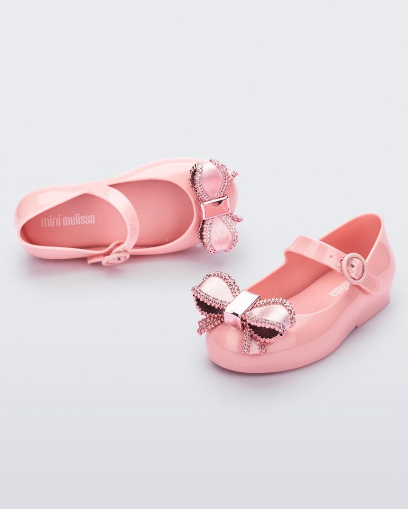 Pink Baby Melissa Mini Sweet Love Flats | UNTL-73146 | USA