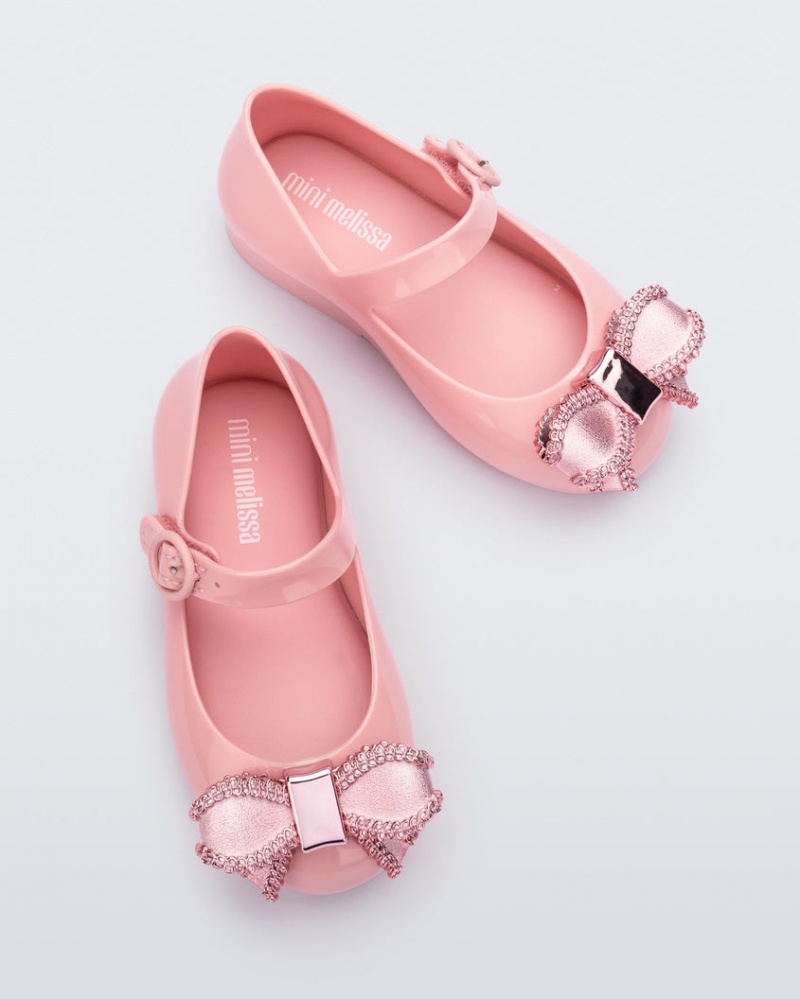 Pink Baby Melissa Mini Sweet Love Flats | UNTL-73146 | USA