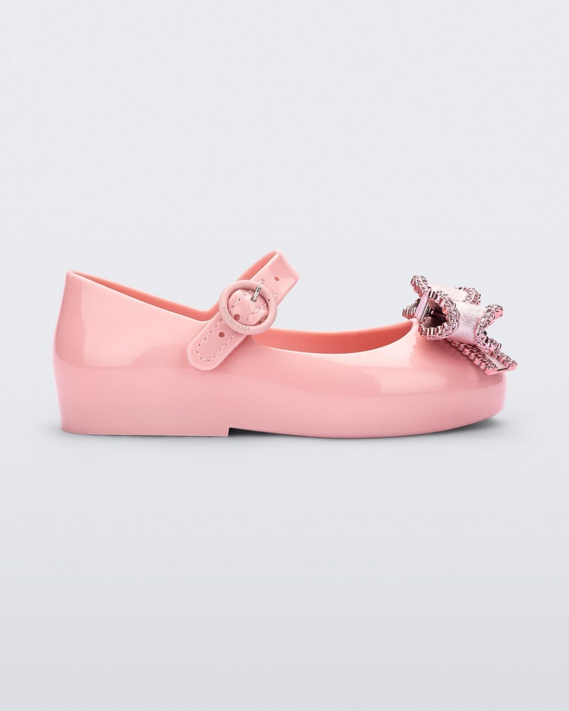 Pink Baby Melissa Mini Sweet Love Flats | UNTL-73146 | USA