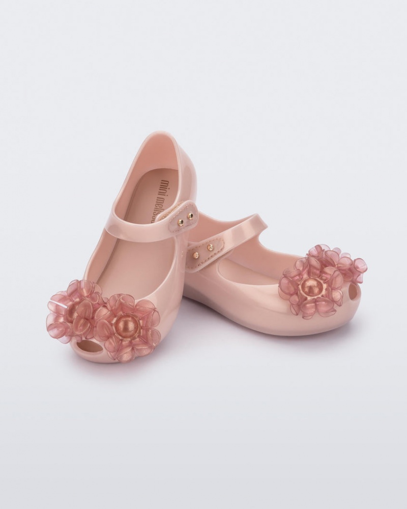 Pink Baby Melissa Mini Ultragirl Springtime Flats | HGRP-52184 | USA