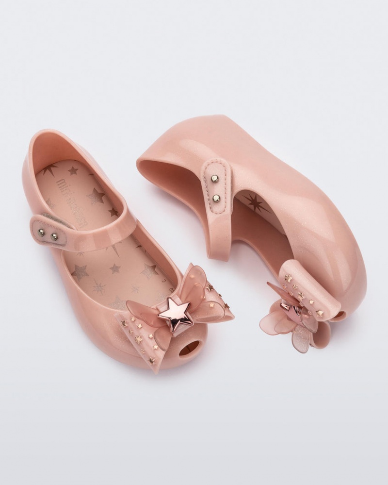 Pink Baby Melissa Mini Ultragirl Star Flats | PENT-74386 | USA