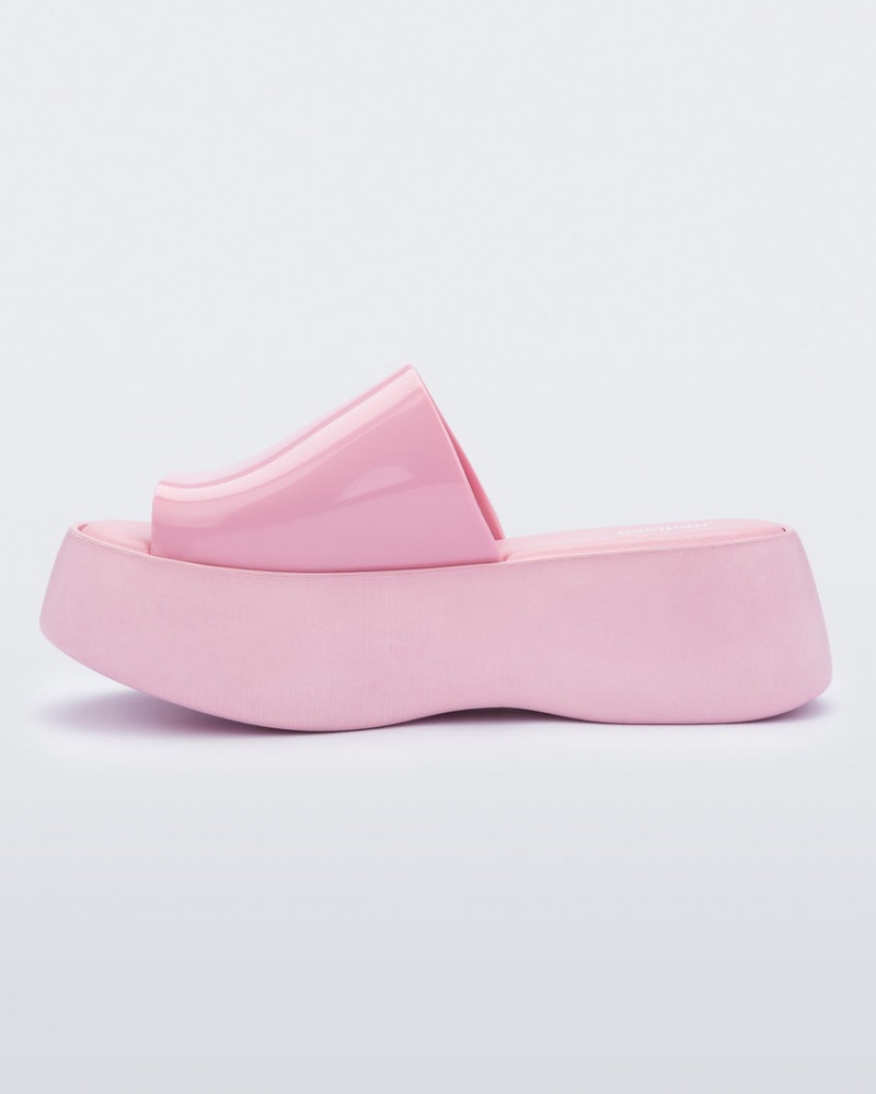 Pink Women's Melissa Becky Slides | IOXR-53108 | USA