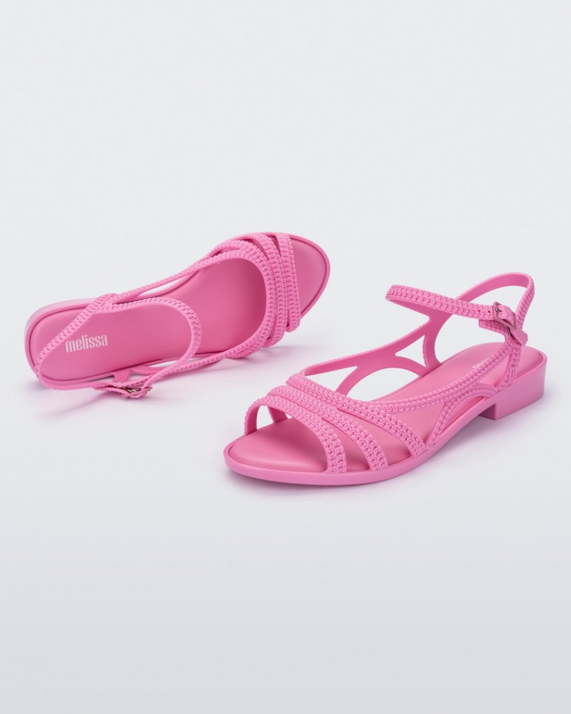 Pink Women's Melissa Femme Classy Sandals | VPXO-41267 | USA