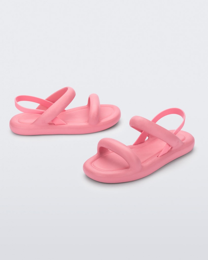 Pink Women's Melissa Free Bloom Sandals | YJUG-96824 | USA