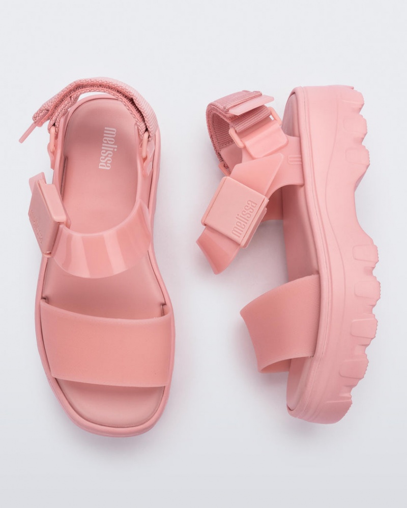 Pink Women's Melissa Kick Off Sandals | NVSC-68470 | USA