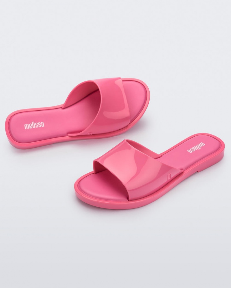 Pink Women's Melissa Miranda Slides | SFRN-43876 | USA