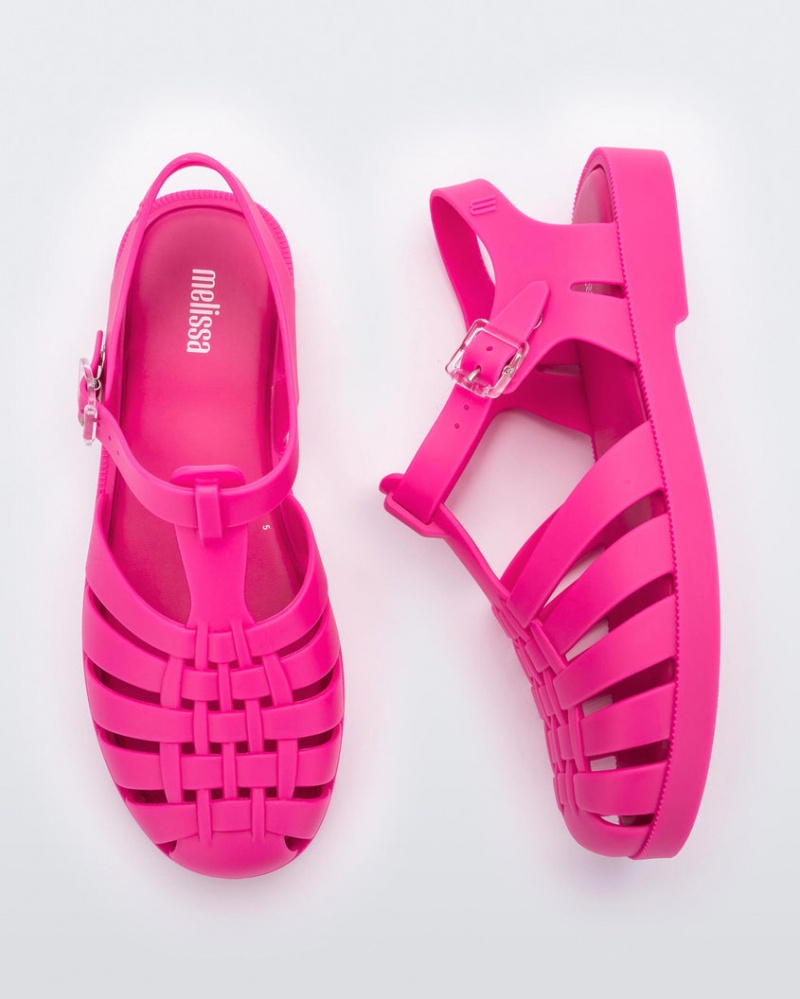 Pink Women's Melissa Possession Sandals | VWJD-86739 | USA